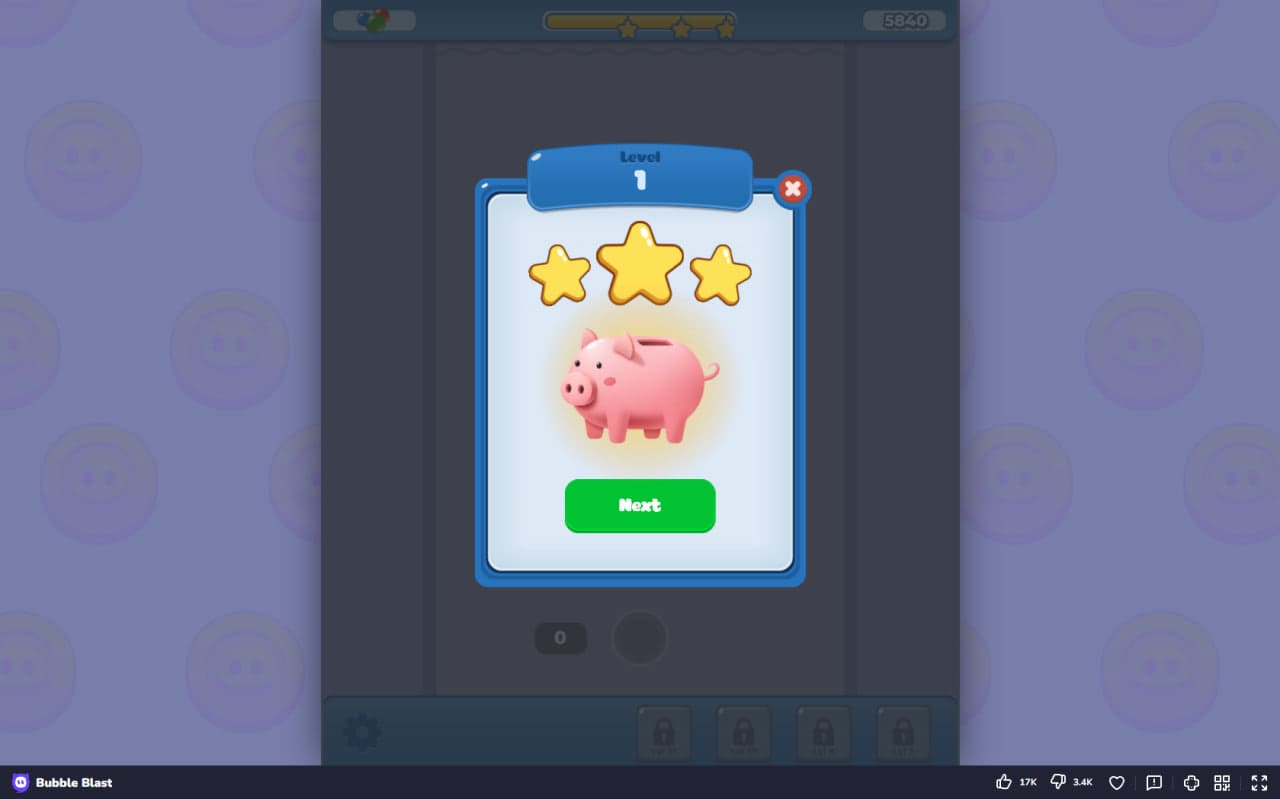 Bubble shooter fun